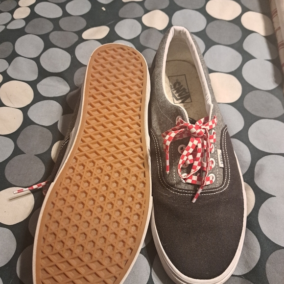 Good Pre-owned Condition Vans Era Gray/Black Mens Size 11.5 - Picture 3 of 5